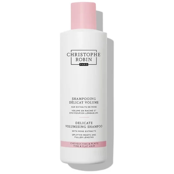 Shampooing Délicat Volume aux Extraits de Rose et Cheveux Fins et Plats, 250ml