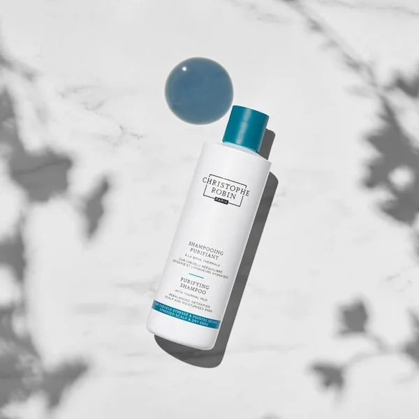 Shampooing Purifiant à la Boue Thermale - Cuir Chevelu Stressé et Pointes Sèches, 250ml