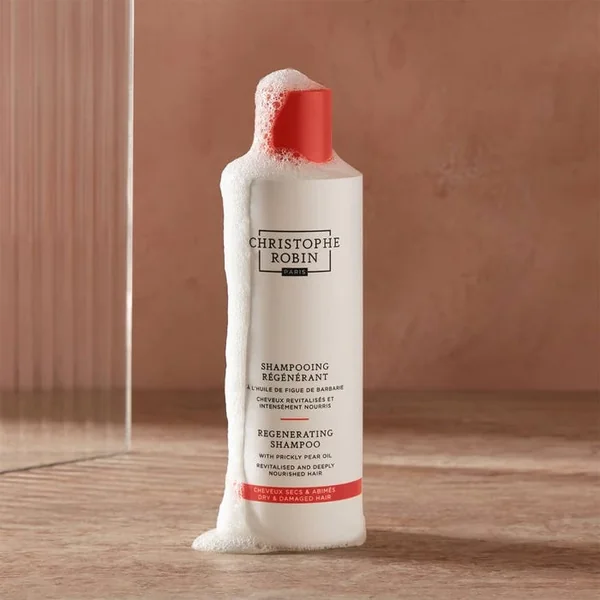 Shampooing Régénérant à l'Huile de Figue de Barbarie - Cheveux Secs et Abimés, 250ml