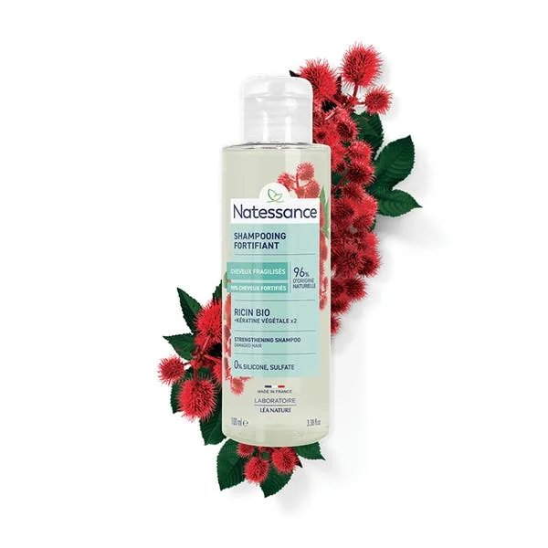 Shampooing réparateur fortifiant huile de ricin - 100 ml