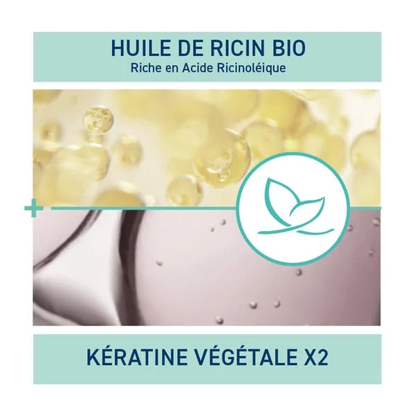 Shampooing réparateur fortifiant huile de ricin - 100 ml
