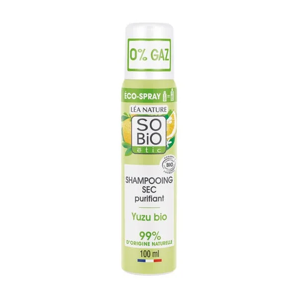 Shampooing sec purifiant, yuzu bio