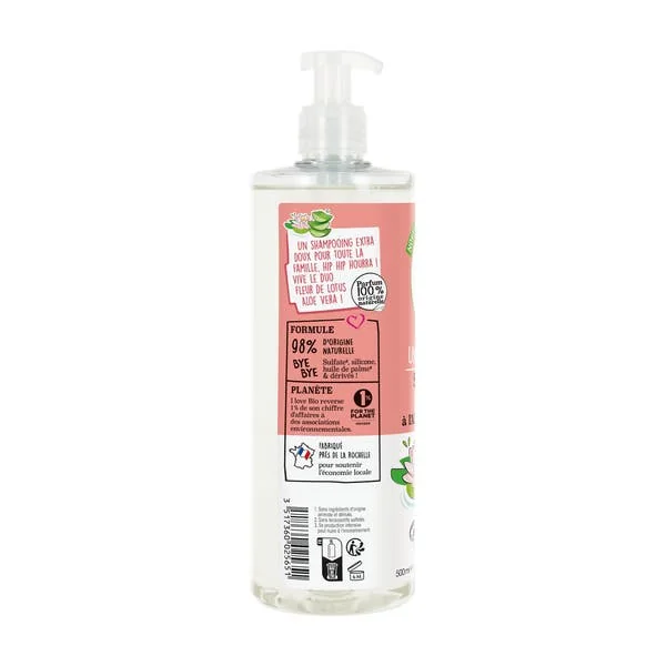 Shampooing Un pour tous ! Extra-doux à l'Aloe vera et au Lotus