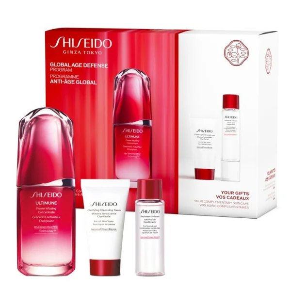 Shiseido - Ultimune Coffret Programme Anti-ge Global