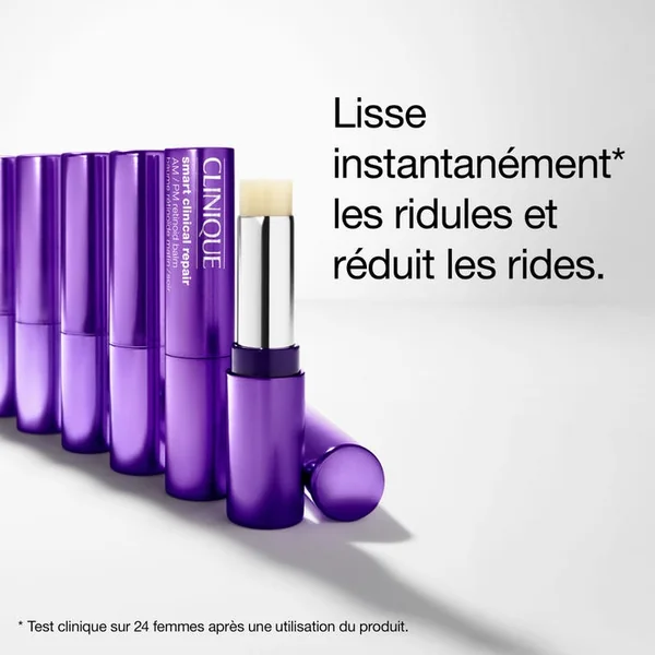 SMART CLINICAL REPAIR - Baume Rétinoïde Anti-Rides Matin et Soir - Visage - Tous Types de Peaux, 3.29g