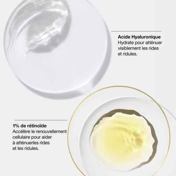 SMART CLINICAL REPAIR - Baume Rétinoïde Anti-Rides Matin et Soir - Visage - Tous Types de Peaux, 3.29g