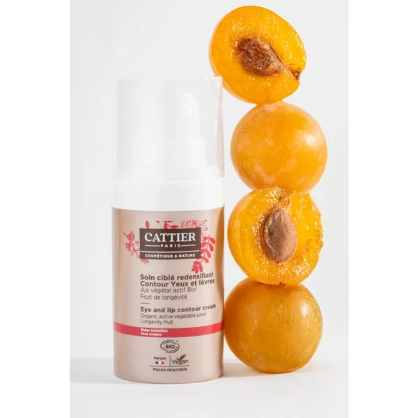 Soin Ciblé Contour des Yeux Redensifiant Rides Installées Bio - Peaux Matures et Sensibles, 15ml