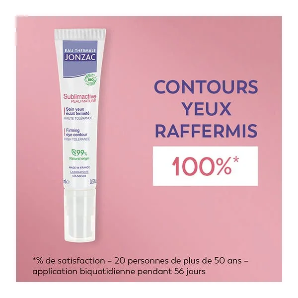 Soin yeux éclat fermeté