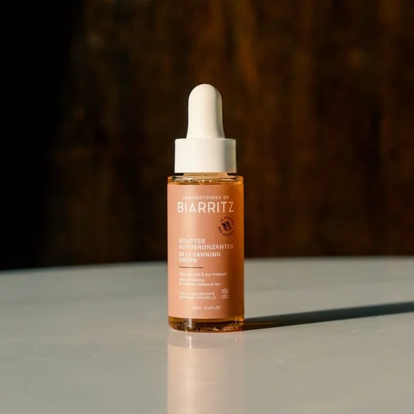 SOINS SOLAIRES - Gouttes Autobronzantes - Visage et Corps - Tous Types de Peaux, 20ml