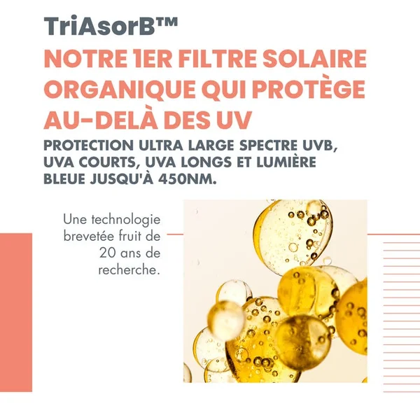 SOLAIRE - Fluide Anti-Pigmentation Teinté SPF50+ - Visage - Peaux Sensibles, 40ml