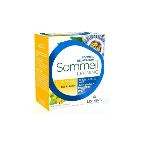 Sommeil - Relaxation - 30 Gélules Jour et 30 Gélules Nuit