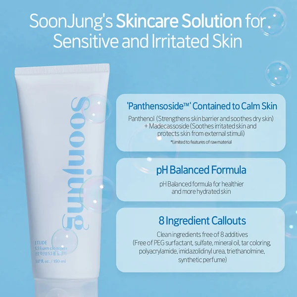 Soon Jung ph 5.5 Foam Cleanser