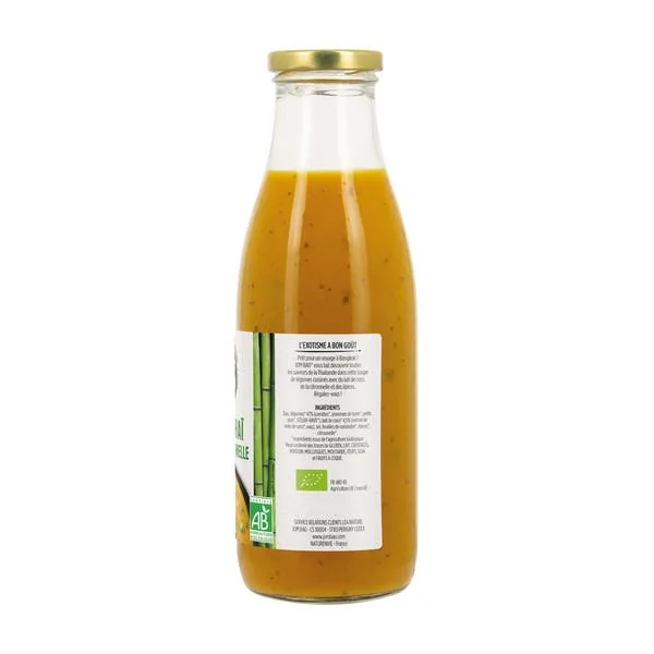 Soupe Thaï Légumes Citronnelle bio
