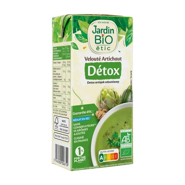 Soupe à l'artichaut Détox - bio