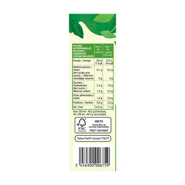 Soupe à l'artichaut Détox - bio