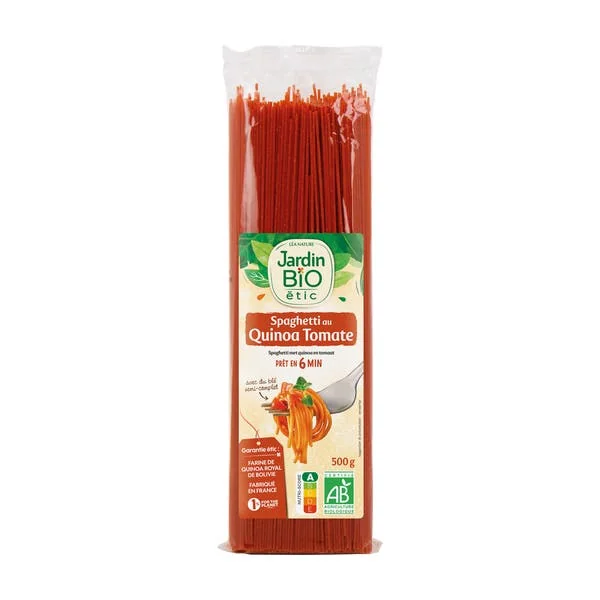Spaghetti bio au quinoa et à la tomate