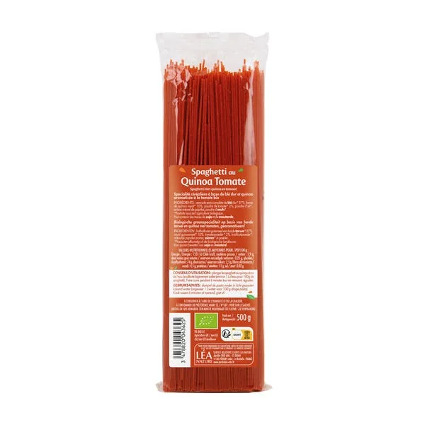 Spaghetti bio au quinoa et à la tomate