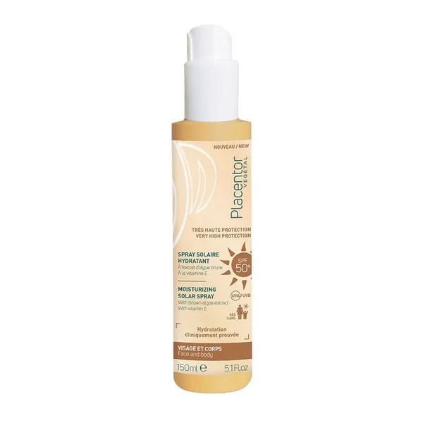 Spray Solaire Hydratant SPF50+ - Visage et Corps - Tous Types de Peaux, 150ml