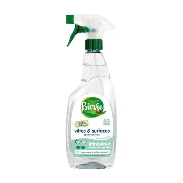 Spray vitres et surfaces à l'huile essentielle de menthe