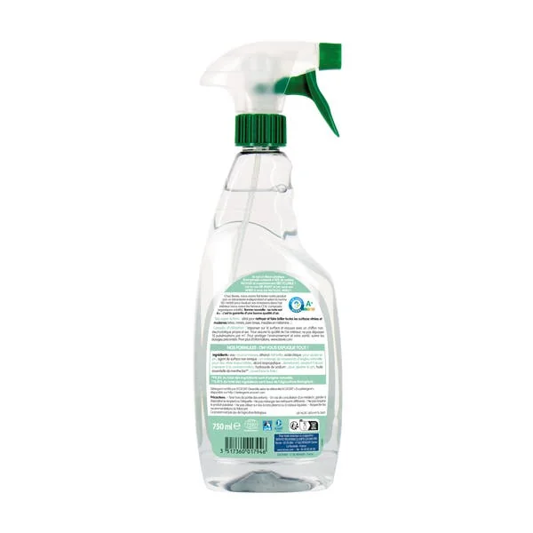 Spray vitres et surfaces à l'huile essentielle de menthe