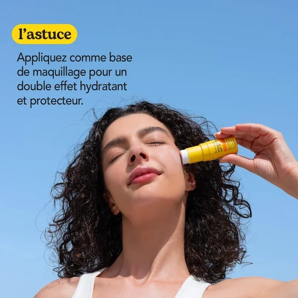 Stick Solaire Minéral SPF30 - Visage - Tous Types de Peaux, 18ml