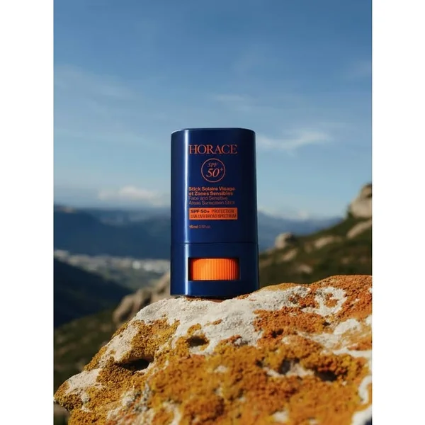 Stick Solaire SPF50+ - Visage, Lèvres, Zones Sensibles - Tous Types de Peaux, 15g