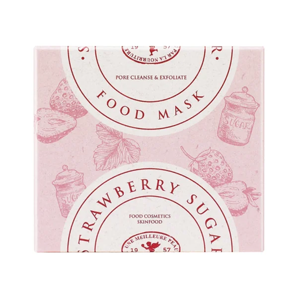 Strawberry Sugar Food Mask
