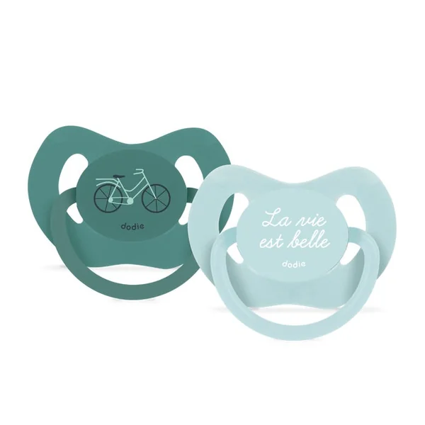 Sucettes Physiologiques Duo Sport - Dès 18 mois - Motif Aléatoire, Lot de 2 Sucettes