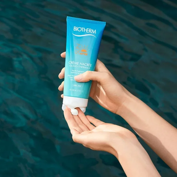 SUN AFTER - SOLAIRE - Crème Nacrée Oligo-Thermale Après-Soleil Hydratante - Corps, 200ml