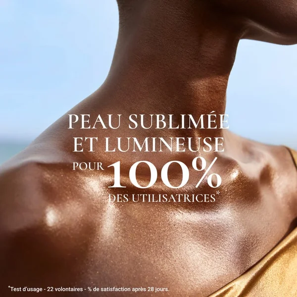 SUN - Huile Solaire Or Haute Protection SPF30 - Visage et Corps - Tous Types de Peaux, 150ml