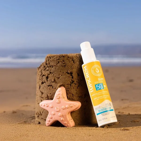 SUN PROTECT - Spray Solaire Hydratant SPF50+ - Visage et Corps - Tous Types de Peaux, 150ml