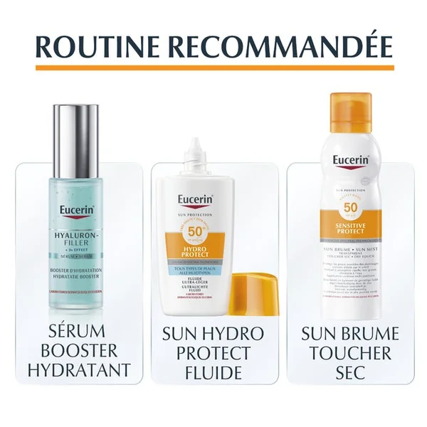 SUN PROTECTION - Fluide Solaire Ultra-Léger Hydro Protect SPF50+ - Visage - Tous Types de Peaux, 50ml