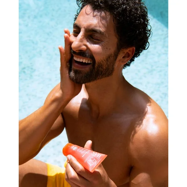 SUN SECURE EXTREME - Gel Solaire Ultra Mat Multirésistant SPF50+ - Visage et Corps - Peaux Sensibles, 50ml