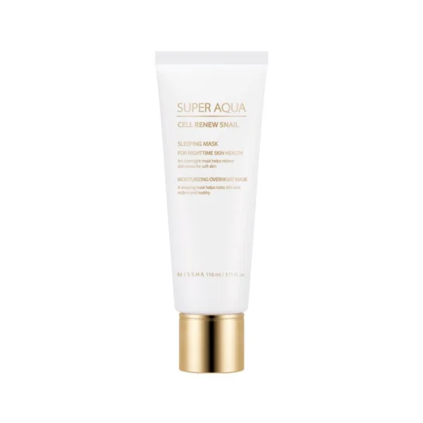 Super Aqua Cell Re Snail Sleeping Mask