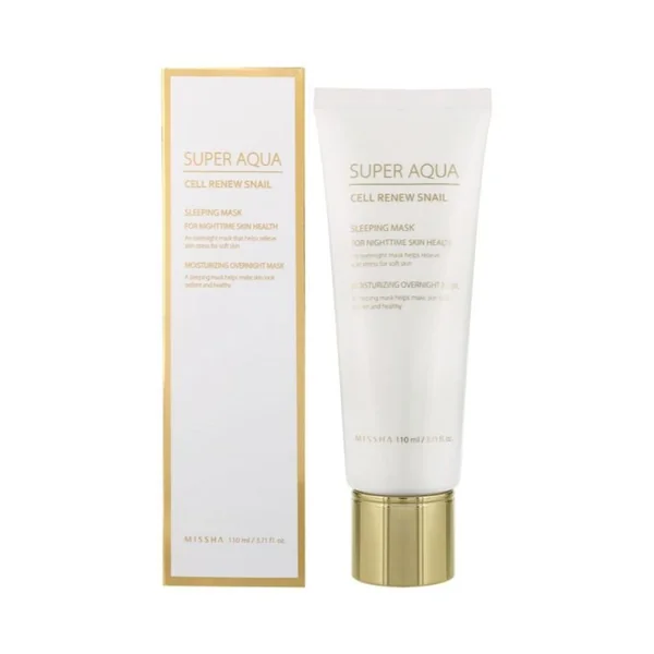 Super Aqua Cell Re Snail Sleeping Mask
