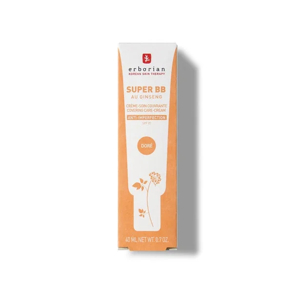 SUPER BB - Crème-Soin Couvrante Anti-Imperfections SPF20 - Teinte Dorée - Peaux à Imperfections, 40ml
