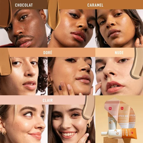 SUPER BB - Crème-Soin Couvrante Anti-Imperfections SPF20 - Teinte Dorée - Peaux à Imperfections, 40ml