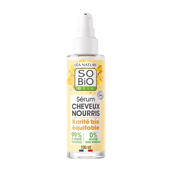 Sérum cheveux nourris Karité bio