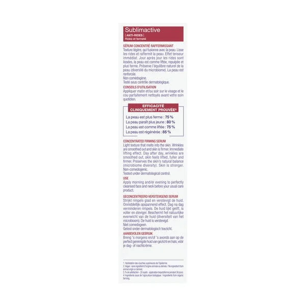 Sérum concentré raffermissant bio