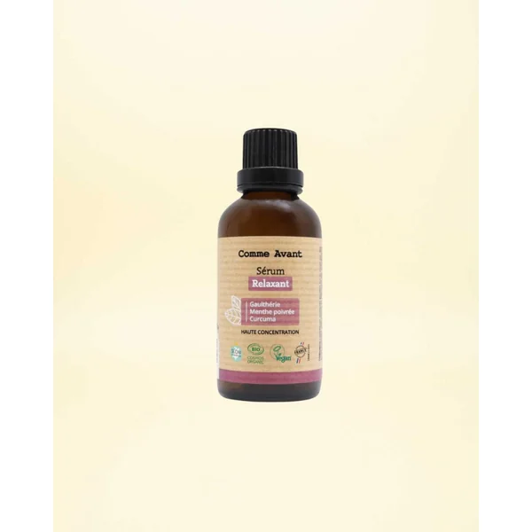 Sérum corps relaxant - Gaulthérie, Curcuma & Menthe poivrée