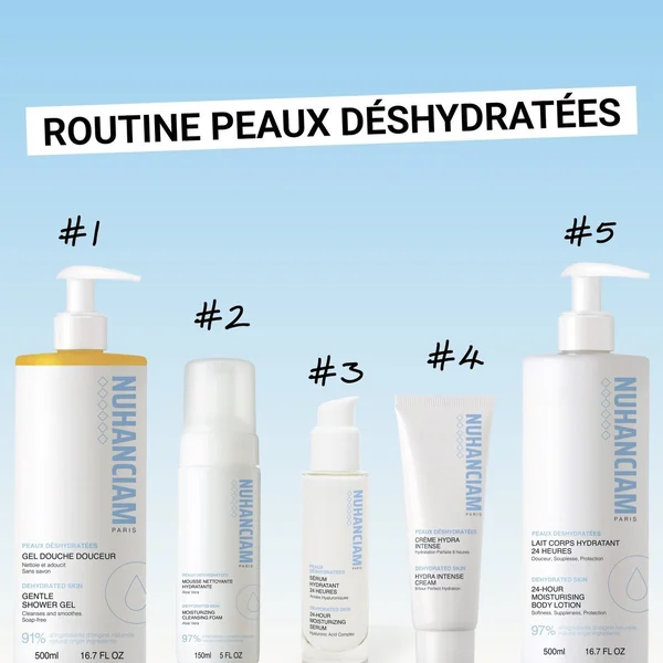 Sérum Hydratant 24h aux 4 Acides Hyaluroniques