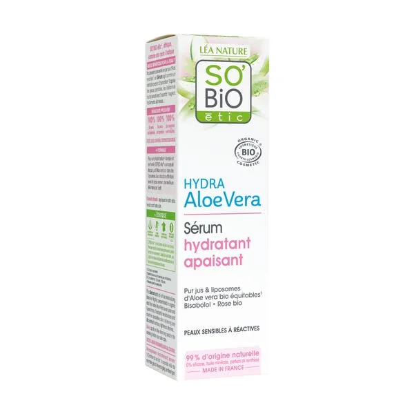 Sérum hydratant Haute tolérance Aloe Vera