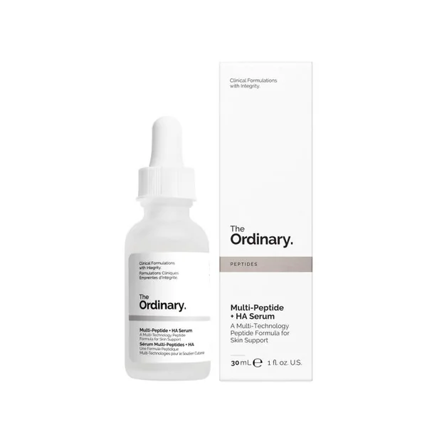 Sérum Multi-Peptides + HA - Sérum Anti-ge - Visage - Tous Types de Peaux, 30ml