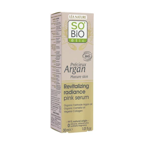 Sérum rose éclat revitalisant, Précieux Argan Peaux Matures