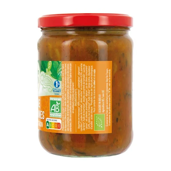 Tajine de Légumes Olive Citron
