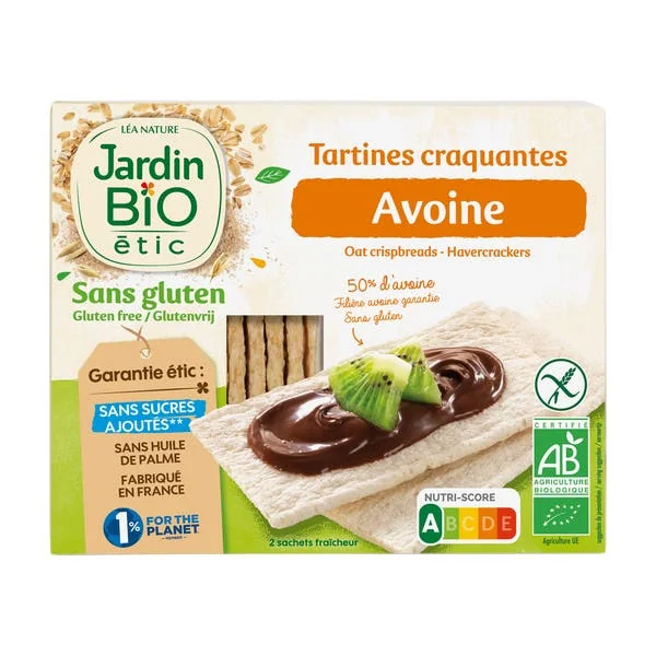 Tartines Craquantes Avoine sans gluten - bio