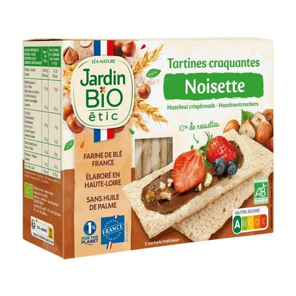 Tartines craquantes Noisette - bio