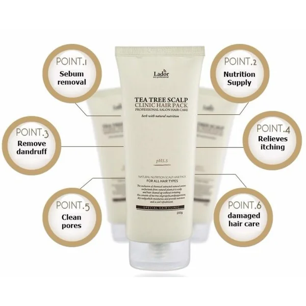 Tea Tree Scalp Clinic Hair Pack