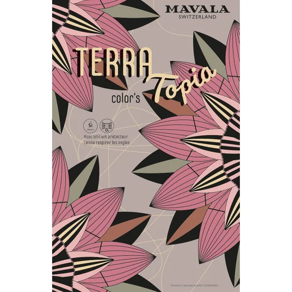 TERRA TOPIA COLOR'S - +SILICIUM - TBILISI 471 - Vernis à Ongles, 5ml