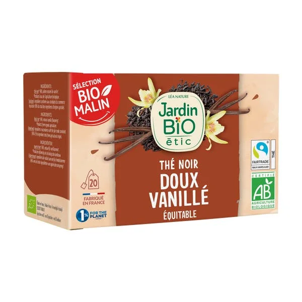 Thé noir doux vanille